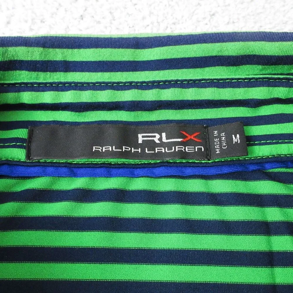 RLX Ralph Lauren Polo Shirt Mens M Ponte Vedra Inn & Club Golf Performance